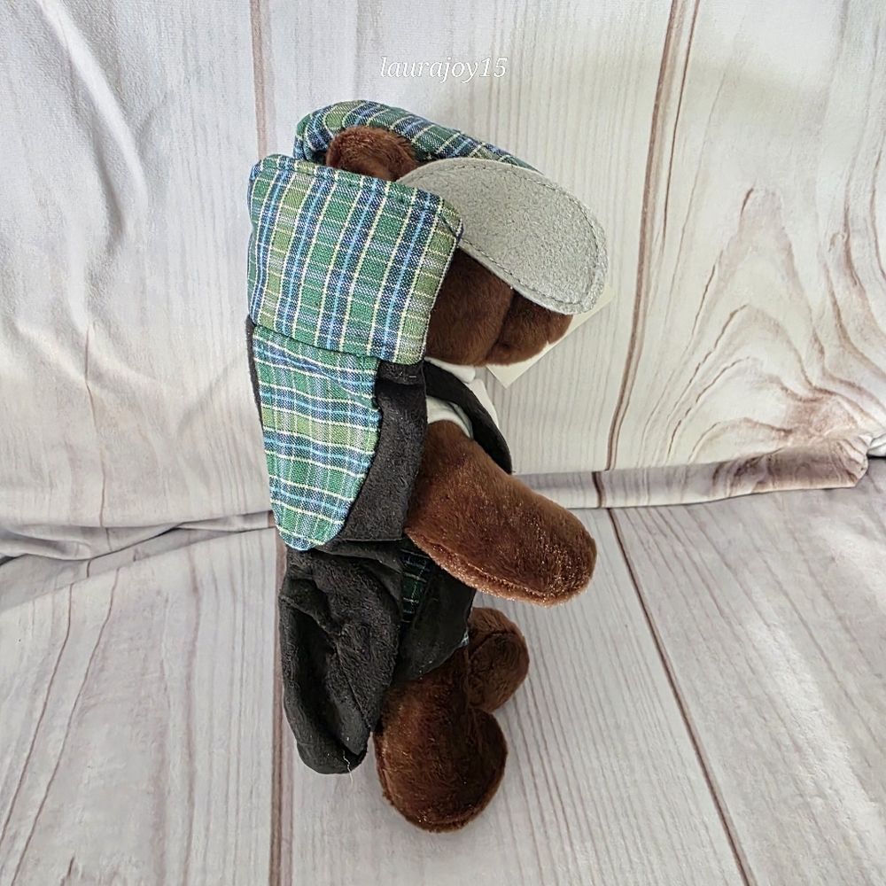 🌞SOLD🌞 Mercedes Benz Golfer Teddy Bear Plush Toy St Andrews Links 10 Inch 2015 - Picture 6 of 9